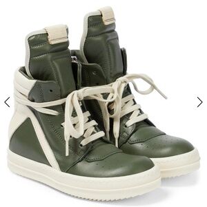 Geobasket sneakers from Rick Owens Kids. Gently used. Size 27